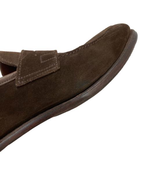 Crockett & Jones（クロケット＆ジョーンズ）Crockett & Jones (クロケット＆ジョーンズ) コインローファー ブラウン サイズ:9 1/2Eの古着・服飾アイテム