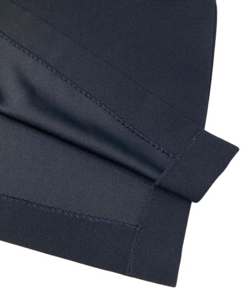 UNFILO（アンフィーロ）UNFILO (アンフィーロ) ジョーゼットジャージー キーネックジャンスカ ネイビー サイズ:XSの古着・服飾アイテム