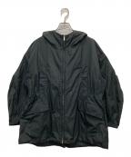 MaxMaraマックスマーラ）の古着「フーデッドジャケット」｜ブラック