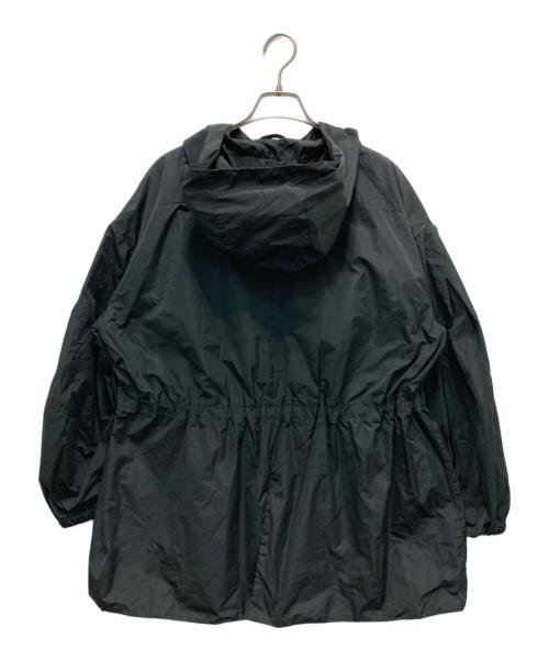 MaxMara（マックスマーラ）MaxMara (マックスマーラ) フーデッドジャケット ブラック サイズ:38の古着・服飾アイテム