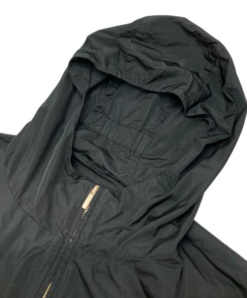 MaxMara（マックスマーラ）MaxMara (マックスマーラ) フーデッドジャケット ブラック サイズ:38の古着・服飾アイテム