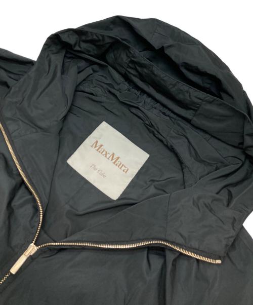 MaxMara（マックスマーラ）MaxMara (マックスマーラ) フーデッドジャケット ブラック サイズ:38の古着・服飾アイテム