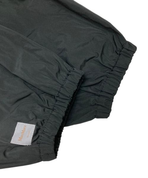 MaxMara（マックスマーラ）MaxMara (マックスマーラ) フーデッドジャケット ブラック サイズ:38の古着・服飾アイテム