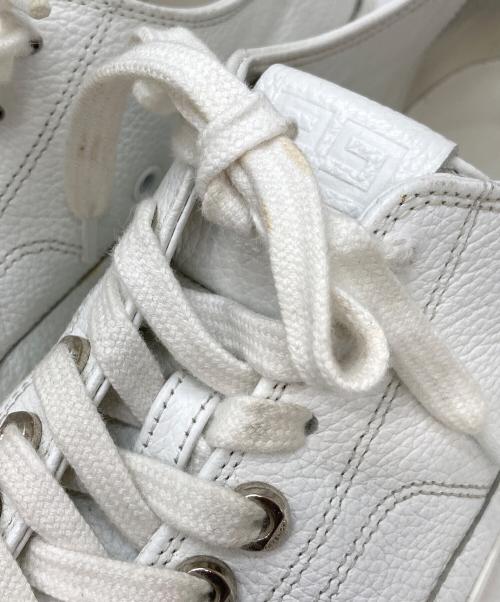 GIVENCHY（ジバンシィ）GIVENCHY (ジバンシィ) グレインレザーシティースニーカー ホワイト サイズ:37の古着・服飾アイテム