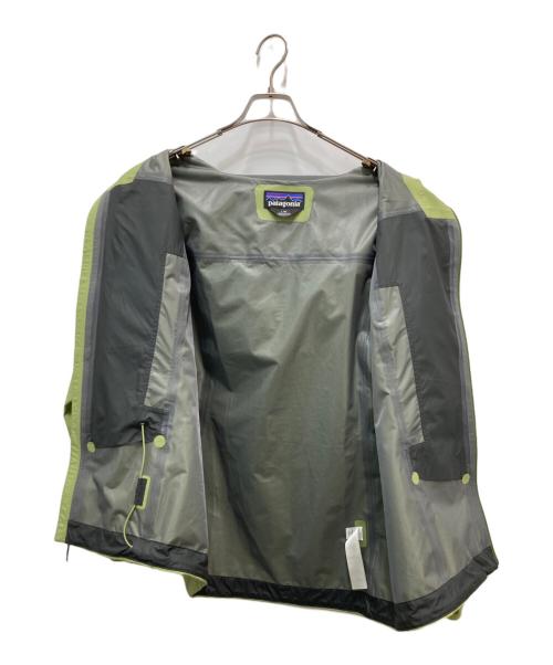 Patagonia（パタゴニア）Patagonia (パタゴニア) ボルダーフォークレインジャケット グリーン サイズ:Lの古着・服飾アイテム