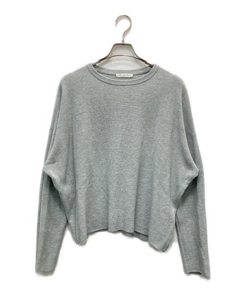 GALLARDA GALANTE（ガリャルダガランテ）GALLARDA GALANTE (ガリャルダガランテ) シーアイランドコットン クルーネックプルオーバー グレー サイズ:FREEの古着・服飾アイテム