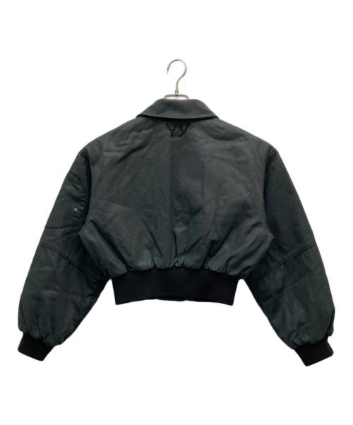 OPEN YY（オープンワイワイ）OPEN YY (オープンワイワイ) ボンバージャケット ブラック サイズ:S 未使用品の古着・服飾アイテム