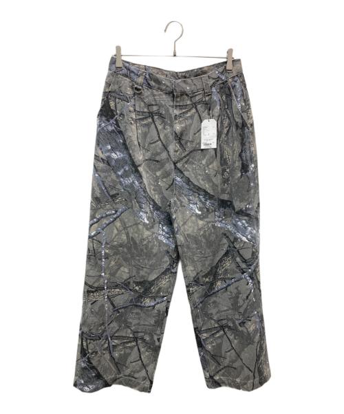 WETTEMPT（ウィテンプト）WETTEMPT (ウィテンプト) リアルツリーカモパンツ グレー サイズ:L 未使用品の古着・服飾アイテム