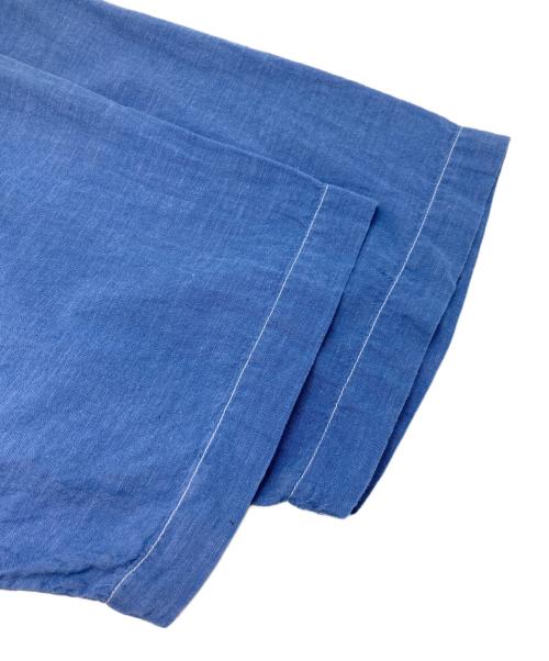 COMOLI（コモリ）COMOLI (コモリ) ベタシャン オープンカラーシャツ ブルー サイズ:3の古着・服飾アイテム