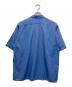 COMOLI (コモリ) ベタシャン オープンカラーシャツ ブルー サイズ:3：12000円