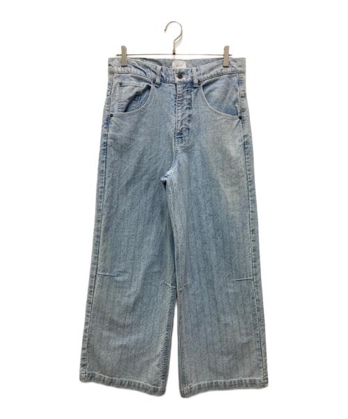 BLESSU（ブレスユー）BLESSU (ブレスユー) デニムパンツ ブルー サイズ:Mの古着・服飾アイテム