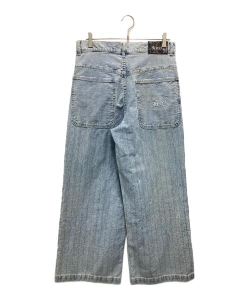 BLESSU（ブレスユー）BLESSU (ブレスユー) デニムパンツ ブルー サイズ:Mの古着・服飾アイテム