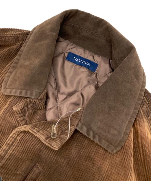 NAUTICA（ノーティカ）NAUTICA (ノーティカ) コーデュロイジャケット ブラウン サイズ:Lの古着・服飾アイテム