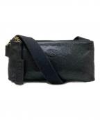 IL BISONTEイル ビゾンテ）の古着「ショルダーポーチ」｜ブラック