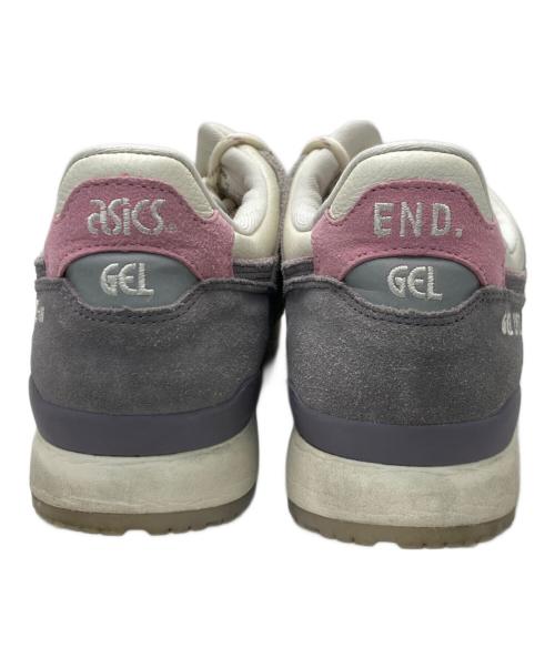 asics（アシックス）asics (アシックス) END. (エンド) ゲルライト 3 グレー サイズ:27cmの古着・服飾アイテム