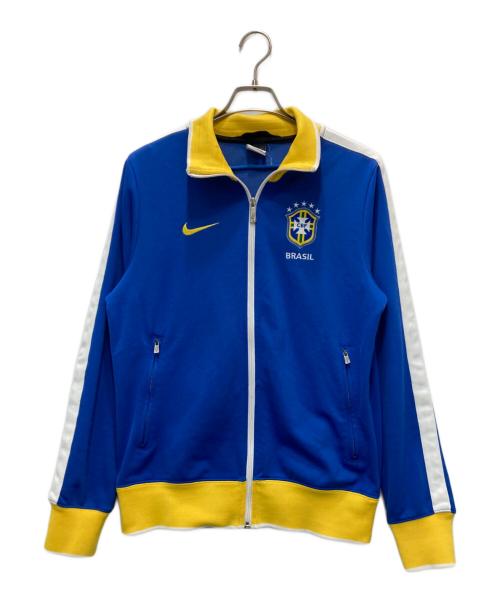 NIKE（ナイキ）NIKE (ナイキ) トラックジャケット ブルー×イエロー サイズ:Sの古着・服飾アイテム