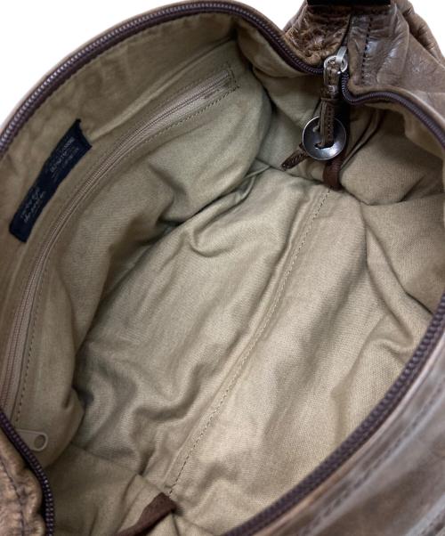 corbo（コルボ）corbo (コルボ) レザーウエストバッグ ブラウンの古着・服飾アイテム