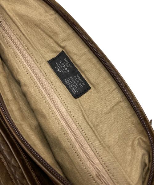 corbo（コルボ）corbo (コルボ) レザーウエストバッグ ブラウンの古着・服飾アイテム