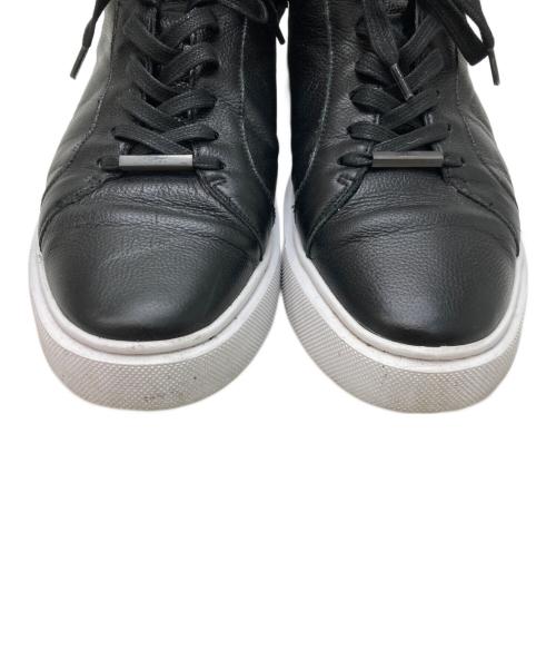 DEVICE1（デバイスワン）DEVICE1 (デバイスワン) スニーカー クロコスタンプ ブラック サイズ:28.5の古着・服飾アイテム