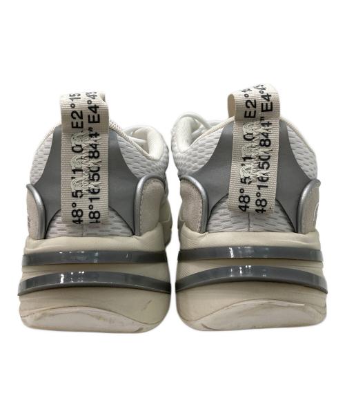 LACOSTE（ラコステ）LACOSTE (ラコステ) ローカットスニーカー ホワイト サイズ:UK10.5の古着・服飾アイテム