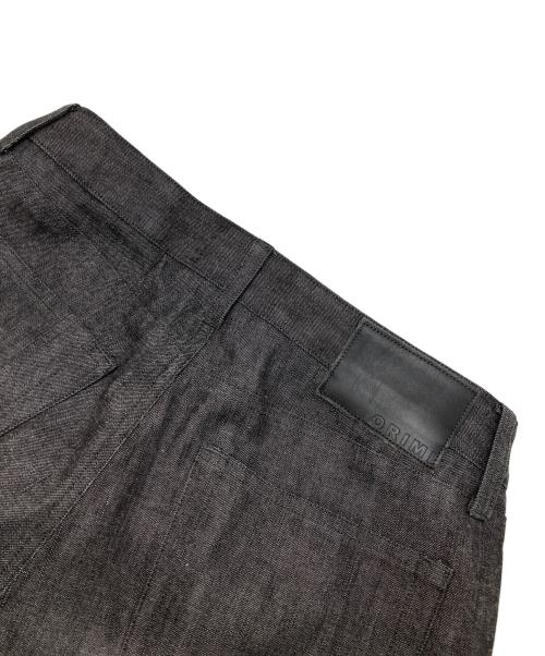 ORIMI（オリミ）ORIMI (オリミ) STAR RIVET JAPANESE RAW DENIM TROUSER グレー サイズ:2の古着・服飾アイテム