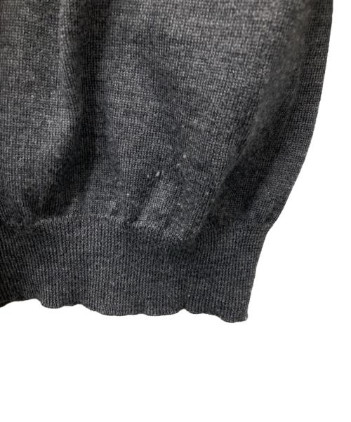 PRADA（プラダ）PRADA (プラダ) ウールニットカーディガン グレー サイズ:50の古着・服飾アイテム