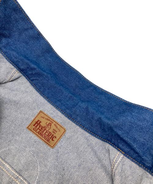 Hysteric Glamour（ヒステリックグラマー）Hysteric Glamour (ヒステリックグラマー) ブロークンデニムジャケット インディゴ サイズ:Lの古着・服飾アイテム
