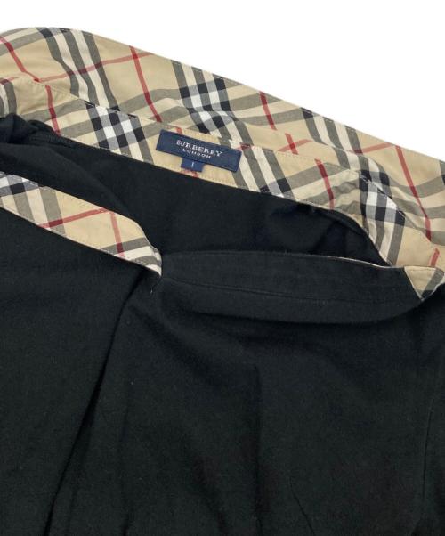 BURBERRY（バーバリー）BURBERRY (バーバリー) ポロシャツ ブラック サイズ:1の古着・服飾アイテム
