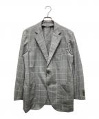 TOMORROW LANDトゥモローランド）の古着「シルクウールテーラードジャケット」｜グレー