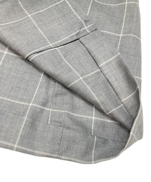 TOMORROW LAND（トゥモローランド）TOMORROW LAND (トゥモローランド) シルクウールテーラードジャケット グレー サイズ:52の古着・服飾アイテム