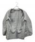 TOMORROW LAND (トゥモローランド) シルクウールテーラードジャケット グレー サイズ:52：7000円