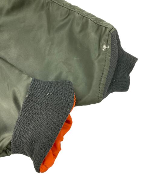 ALPHA（アルファ）ALPHA (アルファ) MA-1ジャケット オリーブ サイズ:Mの古着・服飾アイテム