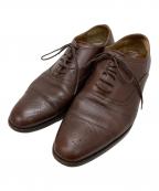 HERMESエルメス）の古着「レザーシューズ」｜ブラウン