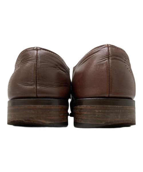 HERMES（エルメス）HERMES (エルメス) レザーシューズ ブラウン サイズ:260Eの古着・服飾アイテム