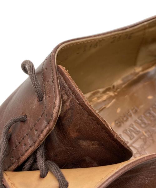 HERMES（エルメス）HERMES (エルメス) レザーシューズ ブラウン サイズ:260Eの古着・服飾アイテム