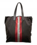 BALLYバリー）の古着「ナイロントートバッグ」｜ブラウン