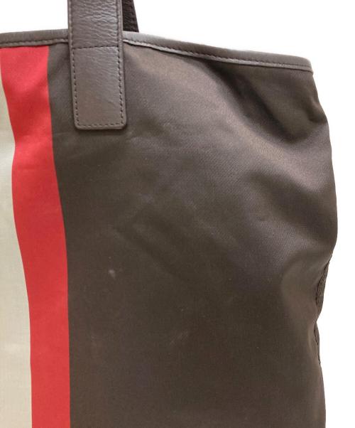BALLY（バリー）BALLY (バリー) ナイロントートバッグ ブラウンの古着・服飾アイテム