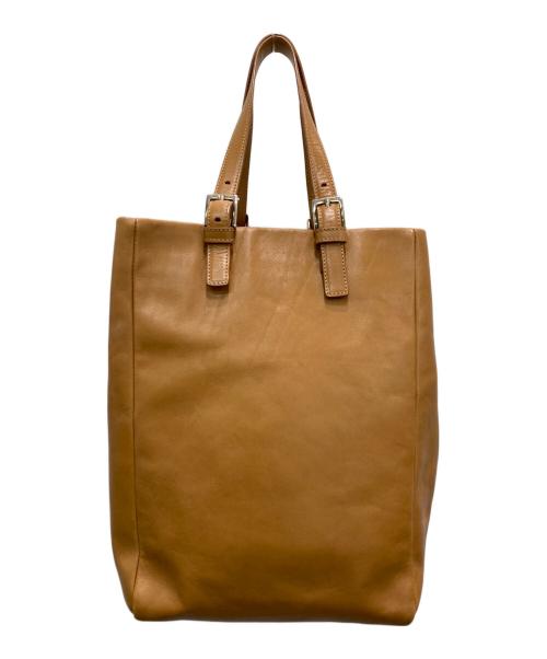 HIROFU（ヒロフ）HIROFU (ヒロフ) レザーバッグ ブラウンの古着・服飾アイテム