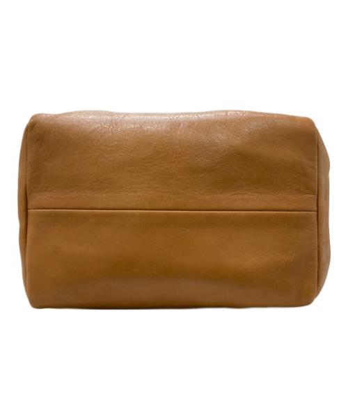 HIROFU（ヒロフ）HIROFU (ヒロフ) レザーバッグ ブラウンの古着・服飾アイテム