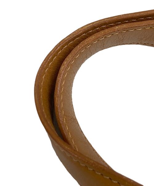 HIROFU（ヒロフ）HIROFU (ヒロフ) レザーバッグ ブラウンの古着・服飾アイテム