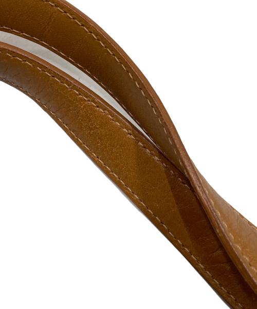 HIROFU（ヒロフ）HIROFU (ヒロフ) レザーバッグ ブラウンの古着・服飾アイテム