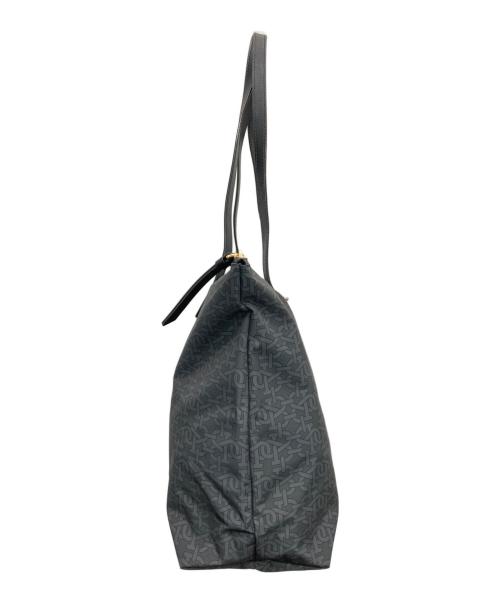 BALLY（バリー）BALLY (バリー) 総柄ポーチ付トートバッグ グレーの古着・服飾アイテム