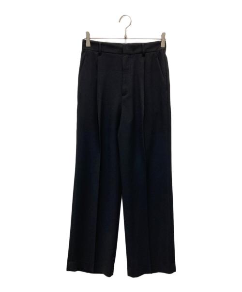 Spick and Span（スピック＆スパン）Spick and Span (スピックアンドスパン) PEカルゼベルテッドパンツ ブラック サイズ:38の古着・服飾アイテム