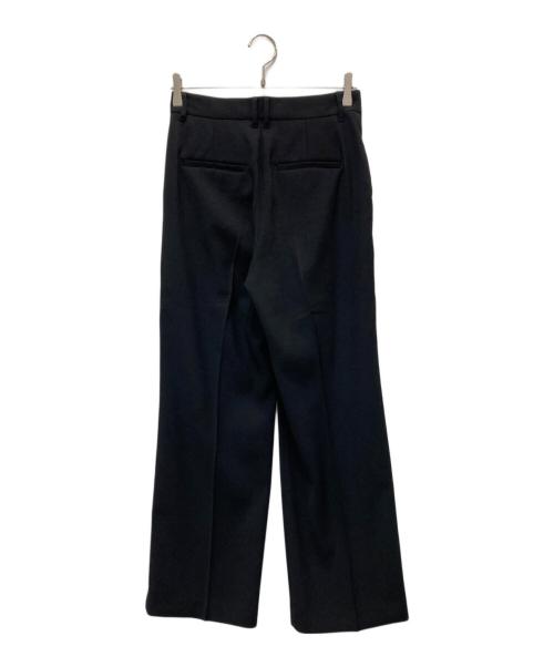 Spick and Span（スピック＆スパン）Spick and Span (スピックアンドスパン) PEカルゼベルテッドパンツ ブラック サイズ:38の古着・服飾アイテム