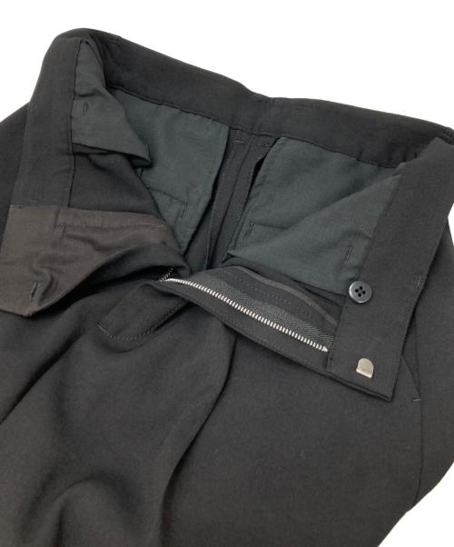 Spick and Span（スピック＆スパン）Spick and Span (スピックアンドスパン) PEカルゼベルテッドパンツ ブラック サイズ:38の古着・服飾アイテム