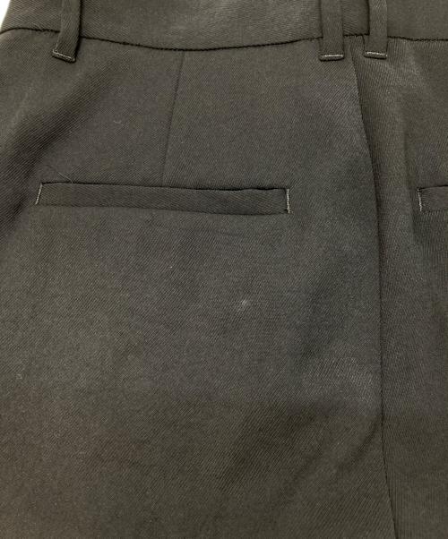 Spick and Span（スピック＆スパン）Spick and Span (スピックアンドスパン) PEカルゼベルテッドパンツ ブラック サイズ:38の古着・服飾アイテム