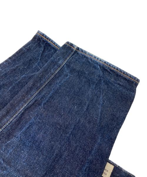 BONCOURA（ボンクラ）BONCOURA (ボンクラ) ボタンフライデニムパンツ ブルー サイズ:32の古着・服飾アイテム