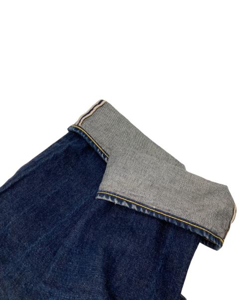 BONCOURA（ボンクラ）BONCOURA (ボンクラ) ボタンフライデニムパンツ ブルー サイズ:32の古着・服飾アイテム