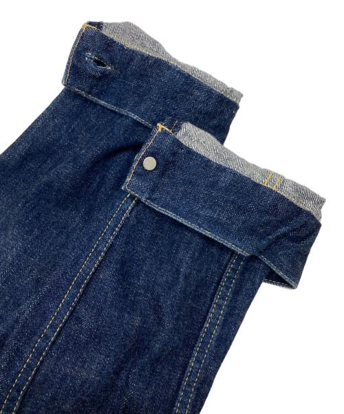 SCYEBASICS（サイベーシックス）SCYEBASICS (サイベーシックス) Pivot Sleeve Trucker Jacket ブルー サイズ:40の古着・服飾アイテム