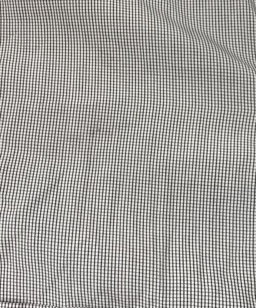 Wild Life Tailor（ワイルドライフテイラー）Wild Life Tailor (ワイルドライフテイラー) THOMAS MASON ワッシャードレス バンドカラーシャツ ブラック サイズ:Mの古着・服飾アイテム